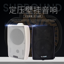 The Ennis Wall Hanging the Wall Mounted Sound Shop Dedicated Classroom Supermarket Clothing Restaurant Store Hanging the Wall 30W Sound Set