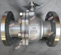 Q41F-16P flange ball valve 304 stainless steel flange ball valve DN15 20 25 32 40 50 65 80