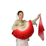 Шелковая двусторонная классическая танцующая велосипедная втулка для взрослых, градиент