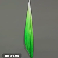 Зеленый, шелковый, градиент, 50×50см