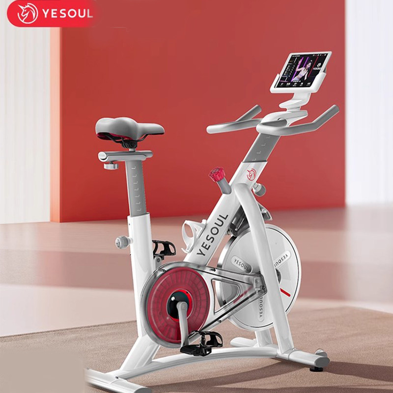 YESOUL スマートエクササイズバイク S1 - 家庭用フィットネス機器、室内用エクササイズバイク、静音