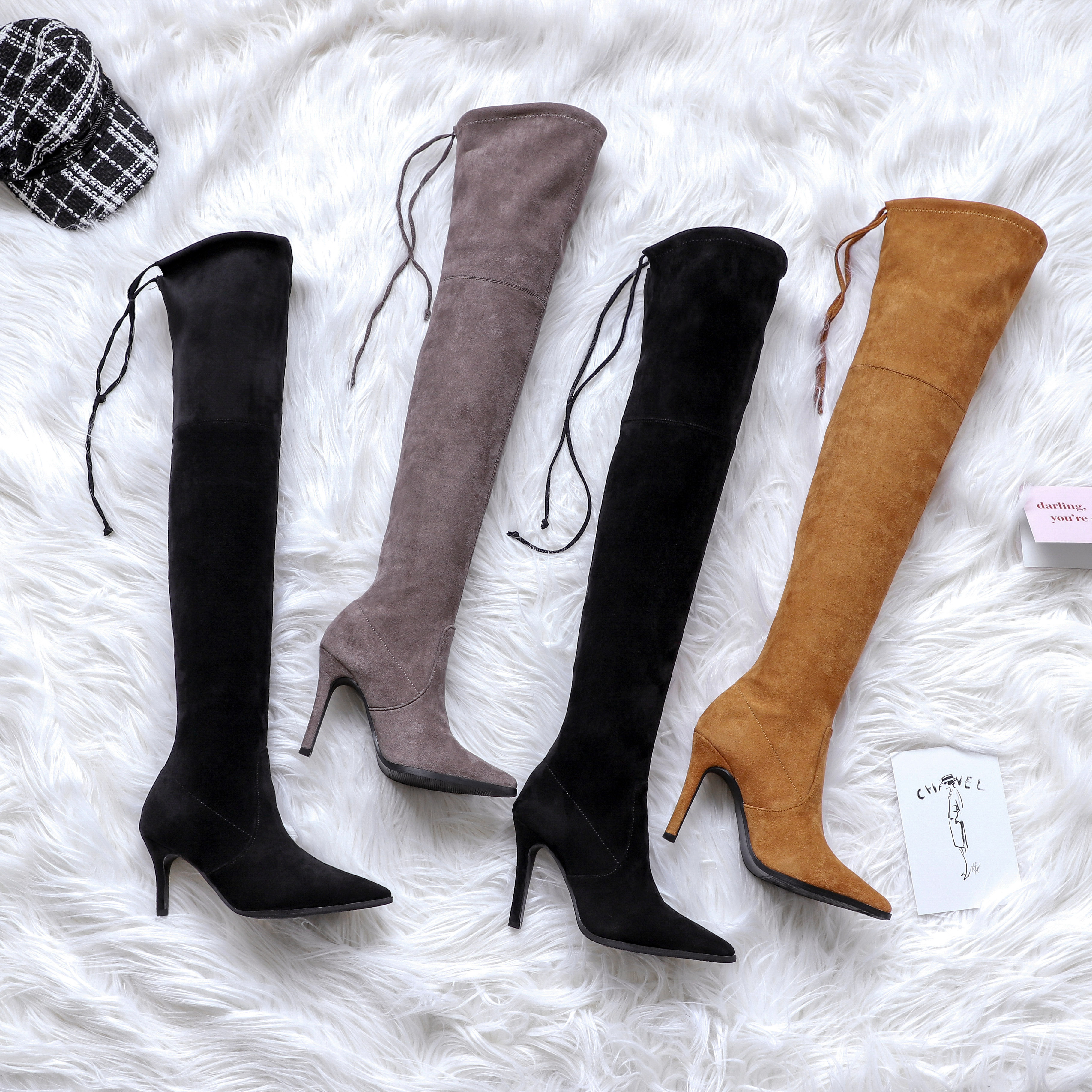 Bottes mi-saison femme en Caoutchouc - Ref 3251337 Image 4