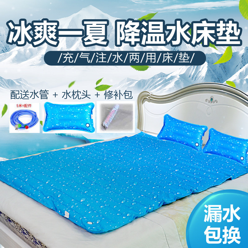 Water Cool Cushion Home Double Ice Mattress water Spice Bed Summer Cooling Water Bed Adult Ice Mat Water Cool Cushion Water Bag Bed