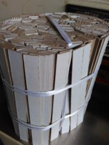 500 binding cardboard clip document drawing pad strip thick strip file voucher binding pad
