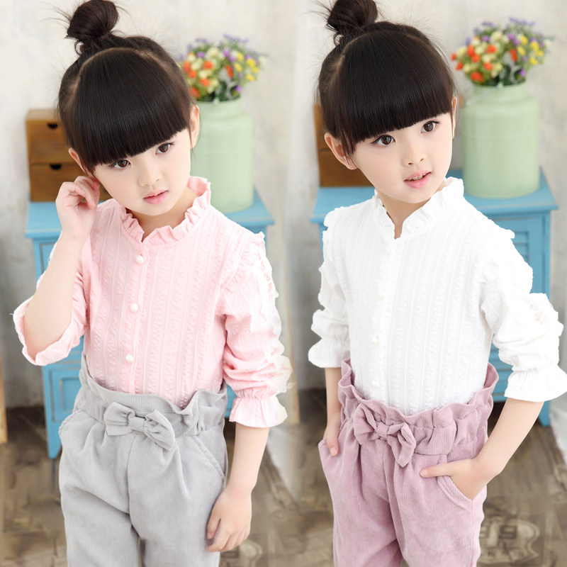 Chemise fille à manche longue - Ref 2084876 Image 21