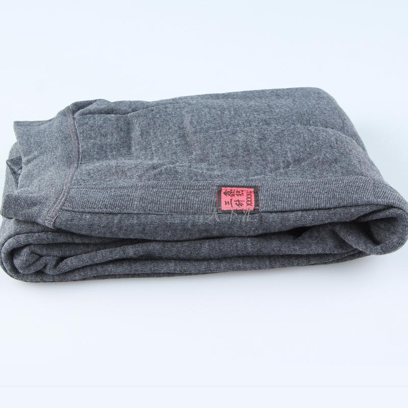 Mùa đông mới đôi nam cộng với nhung dày Quần mỏng quần nhiệt quần ấm mặc quần cotton trung niên quần giữ nhiệt nữ
