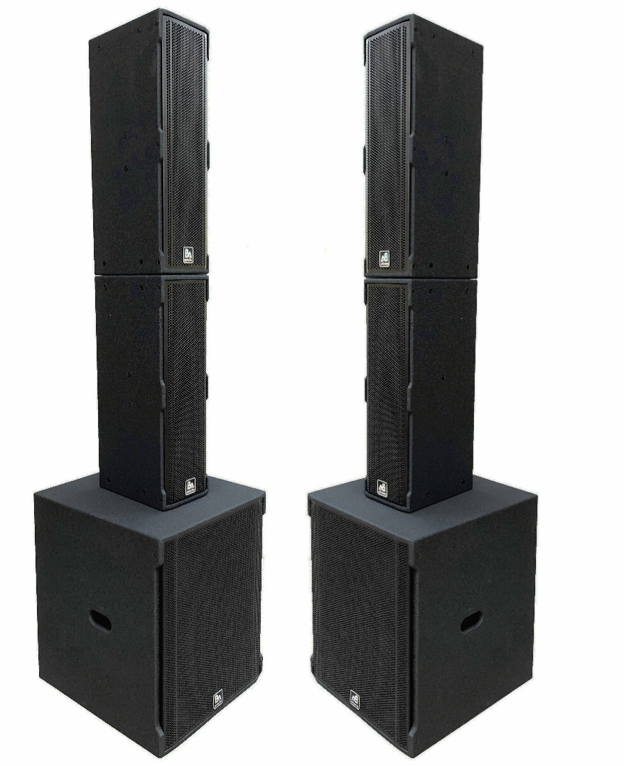 Simple and convenient wedding small performance special power double 8 inch back single 18 tone speaker double 8 inch box