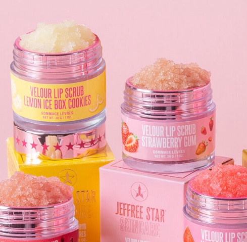 New Version of Jeffree Star J Sister Lip Sugar Scrub 30g Lemon/Watermelon/Strawberry/Banana