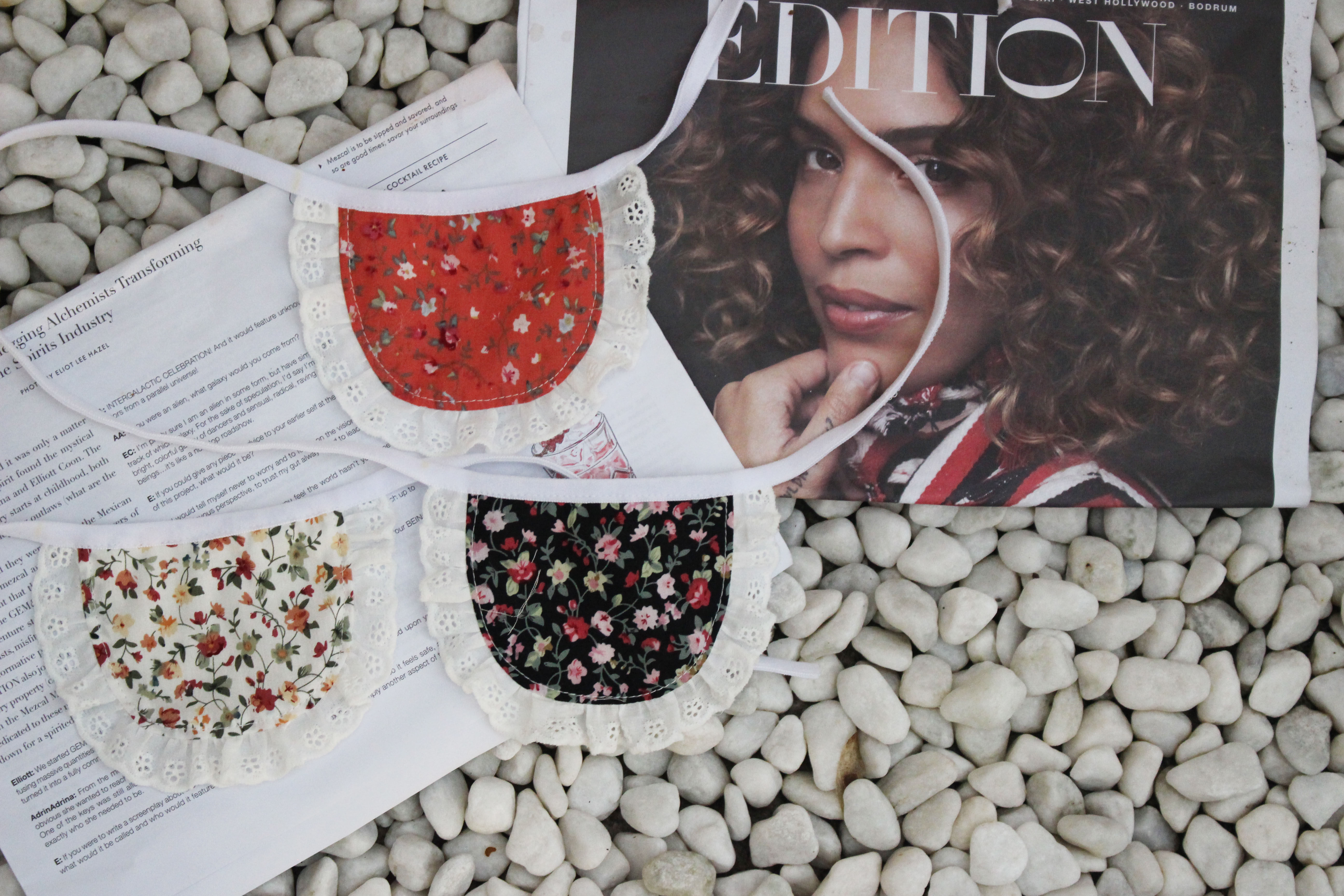 Pet pooch Saliva Towel Summer Neckline Kittens Korean cute scarf Puppet Puppet Blue and White British Short Teddy Taobao