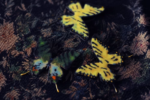 Эмаль, брошь, оригинальная натуральная подвеска с бабочкой ручной работы, подарок на день рождения