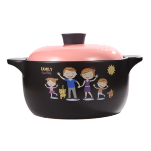 【松纹堂】耐热明火陶瓷砂锅【2.4L】