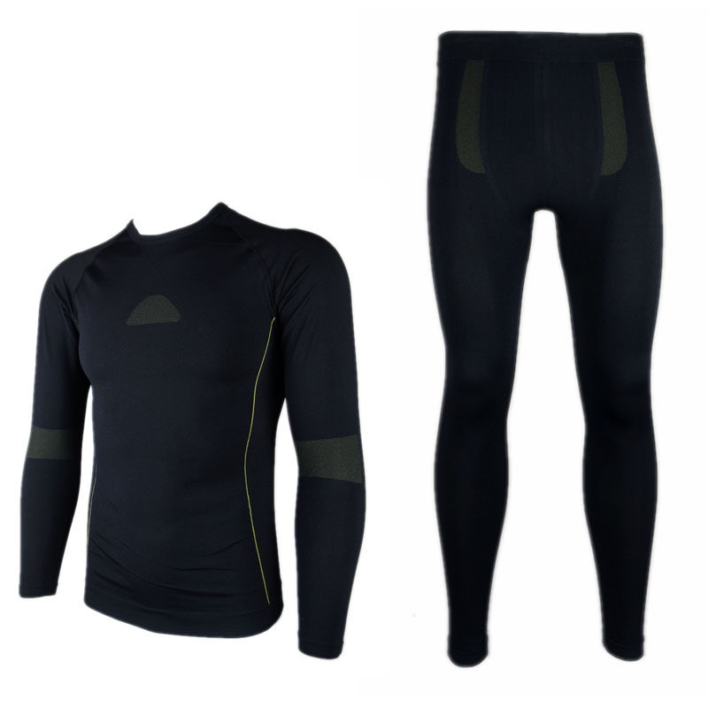 German Crivit Men's Sweat Speed Dry Clothing Outdoor Fitness Running Sports Tight Fit Long Sleeve Ski Suit