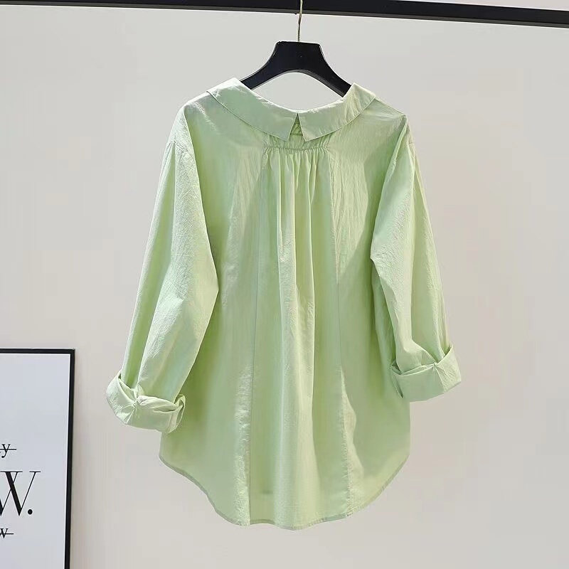 Maternity Spring Shirt 2025 Spring and Autumn Women's Stylish Loose-Fitting Trendy Fresh Thin Casual Blouse Trendy Top Maternity Spring Shirt 2025 Spring and Autumn Women's Stylish Loose-Fitting Trendy Fresh Thin Casual Blouse Trendy Top