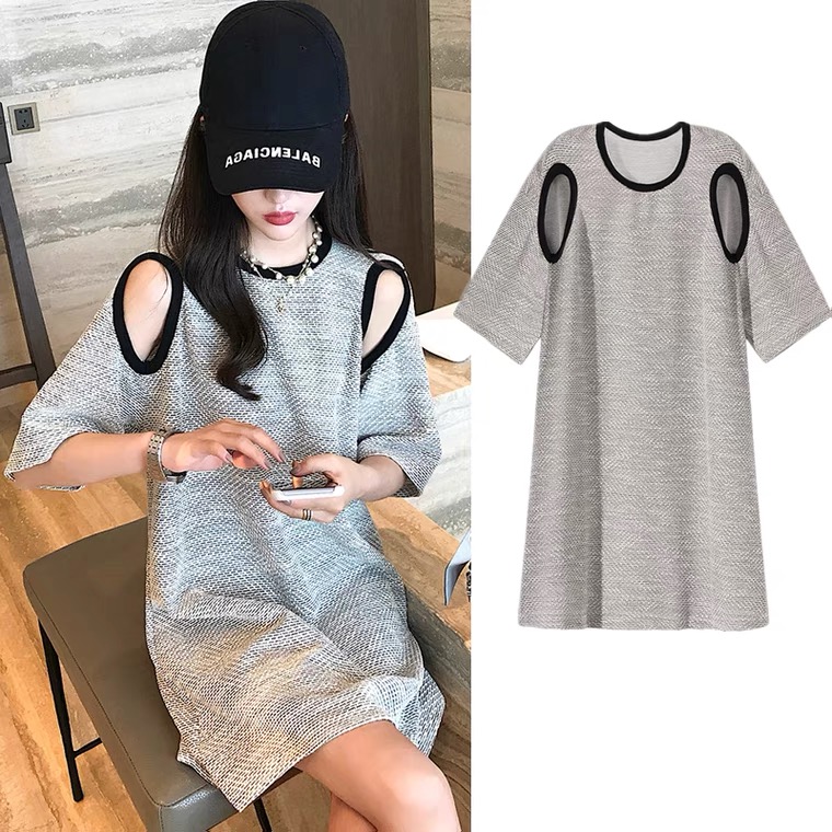Advanced senses pregnant woman summer dress one-piece dress 2023 Summer new blouses in long net red fashion Summer Skirts-Taobao