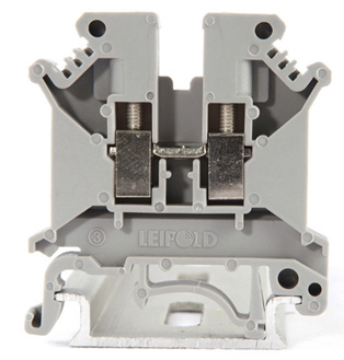 Repp brand LEIPOLE rail terminal JUK5N 4mm square 41A 800V CE CQC