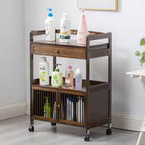 Beauty Beauty Hair Small Cart Beauty Salon Beauty Salon Tools Car Wellness Museum Pick Ear Shop Lockers Rack Bamboo