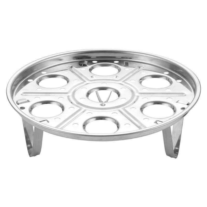 304 household with three - foot multi - hole steam frame high - foot steam frame round anti - hot insulation and thickness kitchen shelf