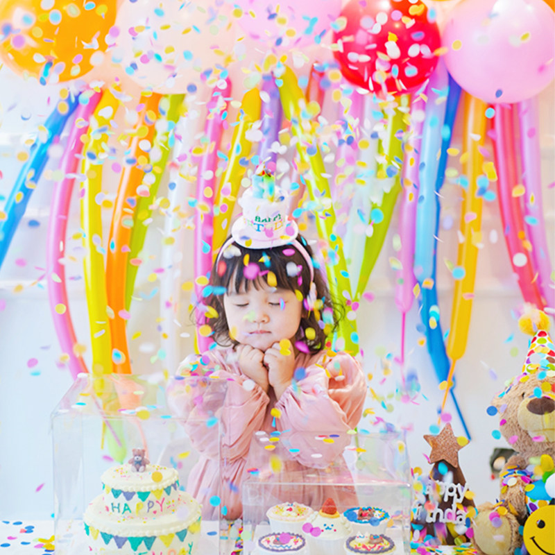 Baby 1 year old theme party for children's kit decoration scene in the wind