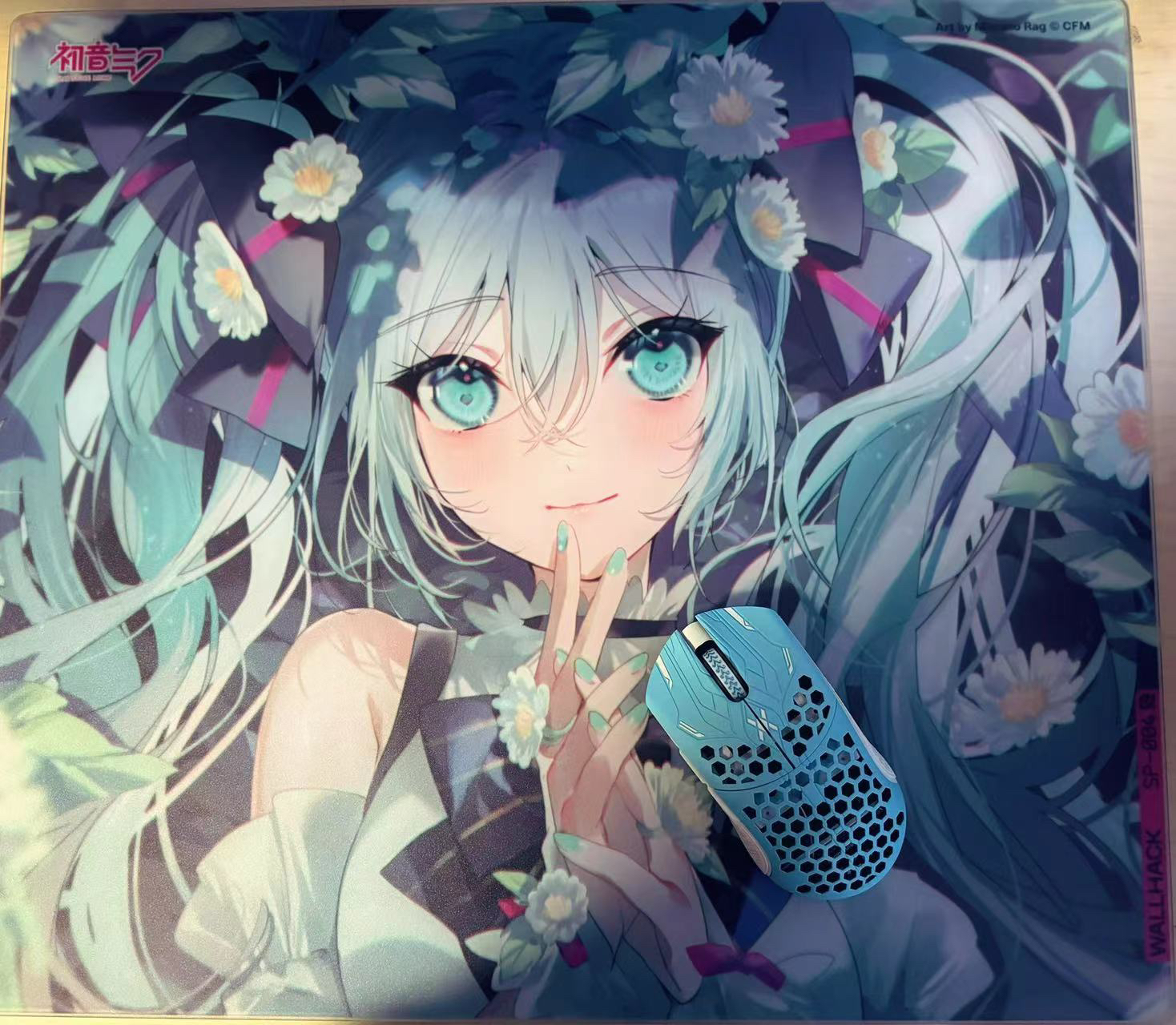 WALLHACK X 初音ミク SP-004 HATSUNE MIKU Hatsune Miku Wallhack SP-004 Japan LE : r/MousepadReview