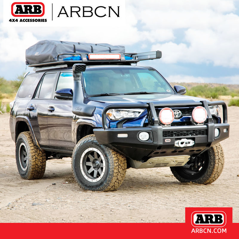Toyota Speedmaster ARB Modified Accessories Leaf Spring Bailey Frame Roof Tent Drawer Red Headlight Shock Absorption
