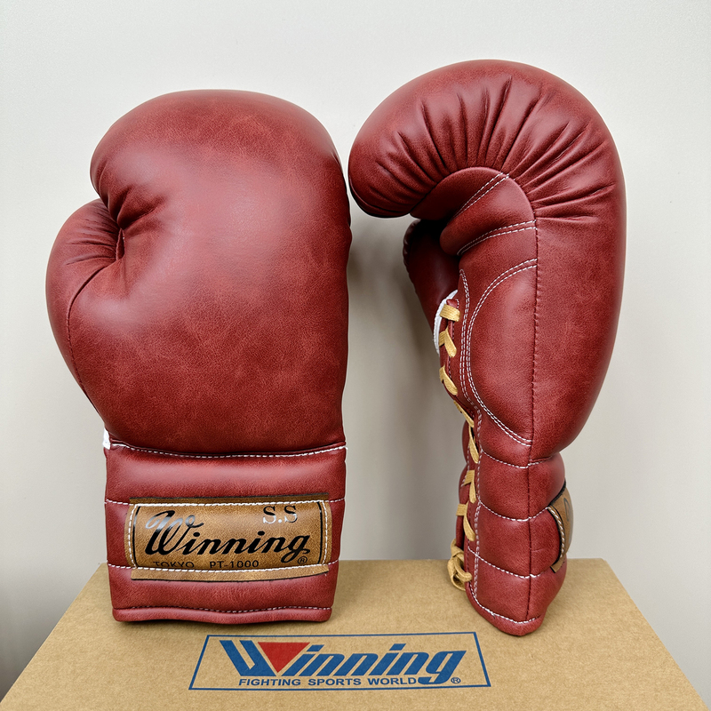 Q18 Retro Vintage Winning-Style Air-Filled Boxing Gloves for Boxing, Muay Thai Training, Competition, and Actual Combat