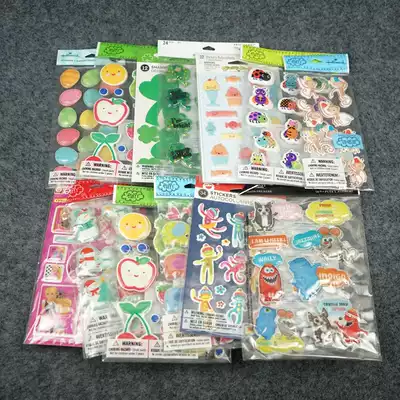 Cartoon bubble sticker PVC stereo bubble sticker sticker stationery hand account sticker gift label sticker a