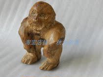Folk wood carving monkey