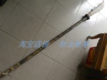 Guan Gong knife Large wooden knife Ming Dynasty Guan Sheng Qinglong Yanyue Sacristy Ming Dynasty wooden relics props without opening the blade