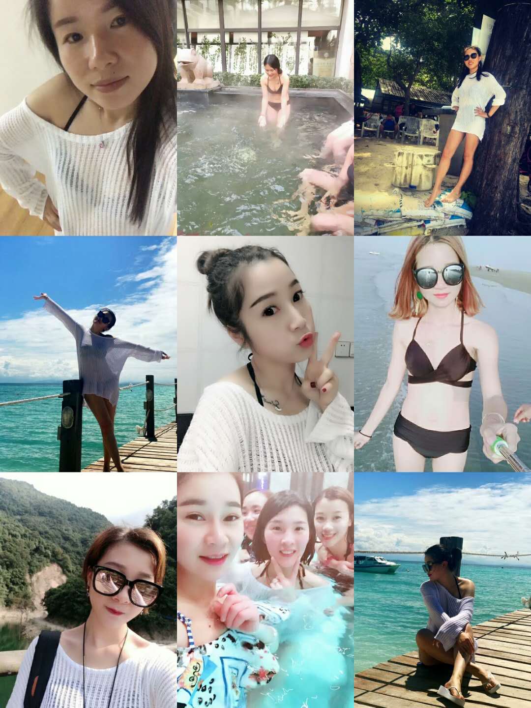 Áo tắm nữ ba mảnh bảo thủ Hàn Quốc che bụng nóng mùa xuân nước hoa nhỏ chia áo tắm ngực nhỏ thép tấm tập hợp bikini đồ bơi cho người béo bụng