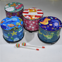 Childrens drums Baby percussion Baby percussion Musical instruments Kindergarten waist drum Hand drum Snare drum toy