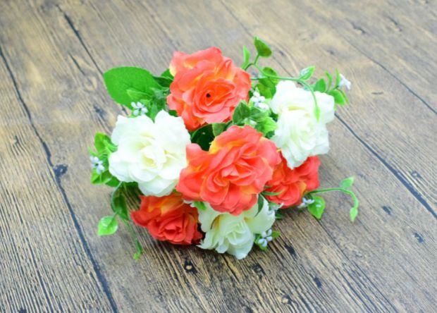 Mô phỏng hoa mẫu đơn hoa phòng khách cắm hoa cắm hoa decoration hoa trang trí hoa giả trang trí hoa nhựa hoa khô vải hoa - Trang trí nội thất trang trí nhà cửa