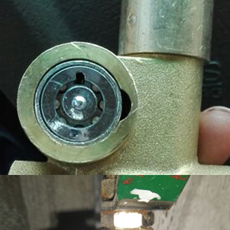 Heating valve key magnetic locking valve switch wrench heating floor heating thermal heating Heating DN25