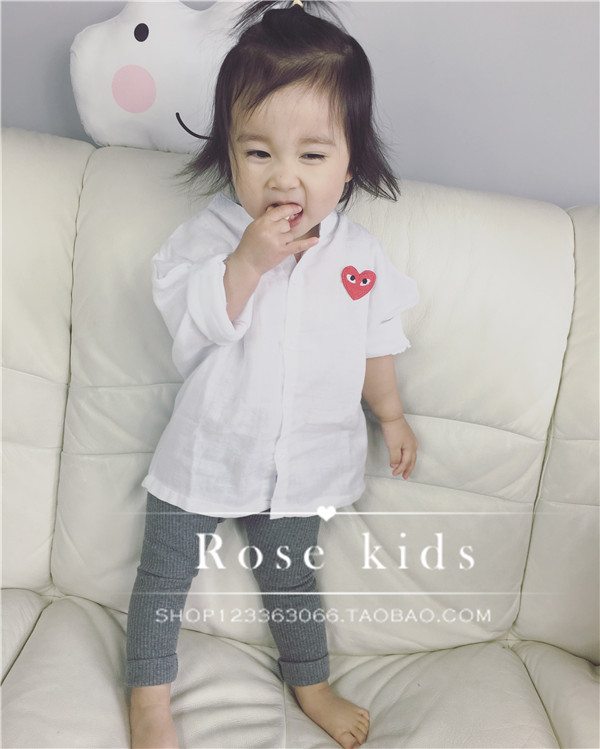 Chemise enfant à manche longue en coton - Ref 2083168 Image 19