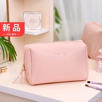 Cosmetic bag female portable waterproof ins Net red wind 2020 new portable cosmetics storage bag wash bag