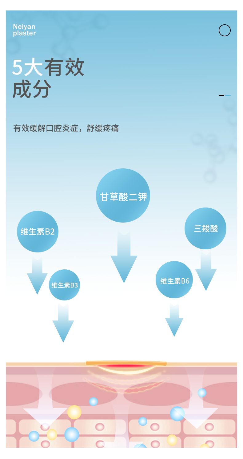 【日本直郵】大正製藥 口腔潰瘍貼 口內炎生瘡皰疹快速止痛貼 10片裝