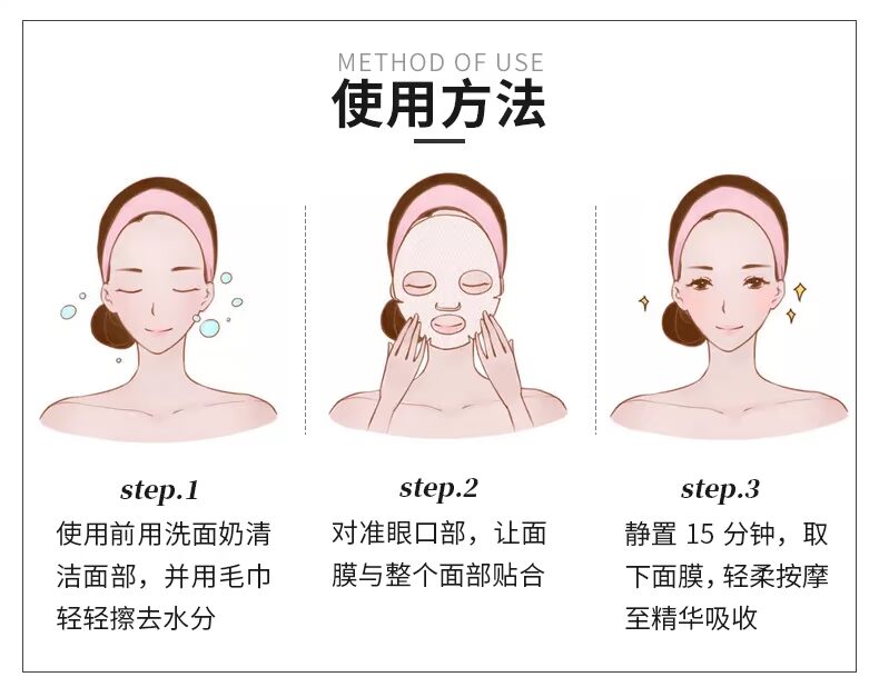 Mặt nạ Kracie / Mumeijing 5 * 3 hộp Hyaluronic axit thâm nhập sâu làm mềm siêu giữ ẩm Đỏ ngoại quan - Mặt nạ kem dưỡng trắng da mặt giá rẻ