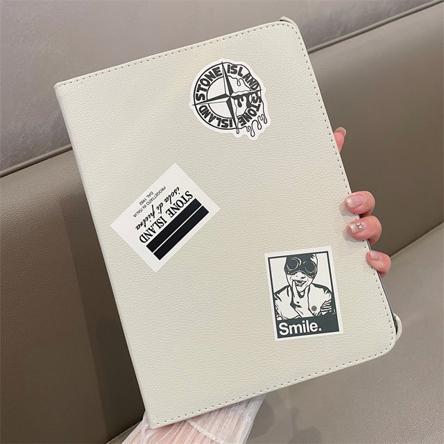 ເຫມາະສໍາລັບ ipad air5 protective case 2022 new ipad pro11 tablet case 10.9 inch air4 creative ipad rotating anti-fall 2021 sticker style pro12.9 inch leather mini6 female 234