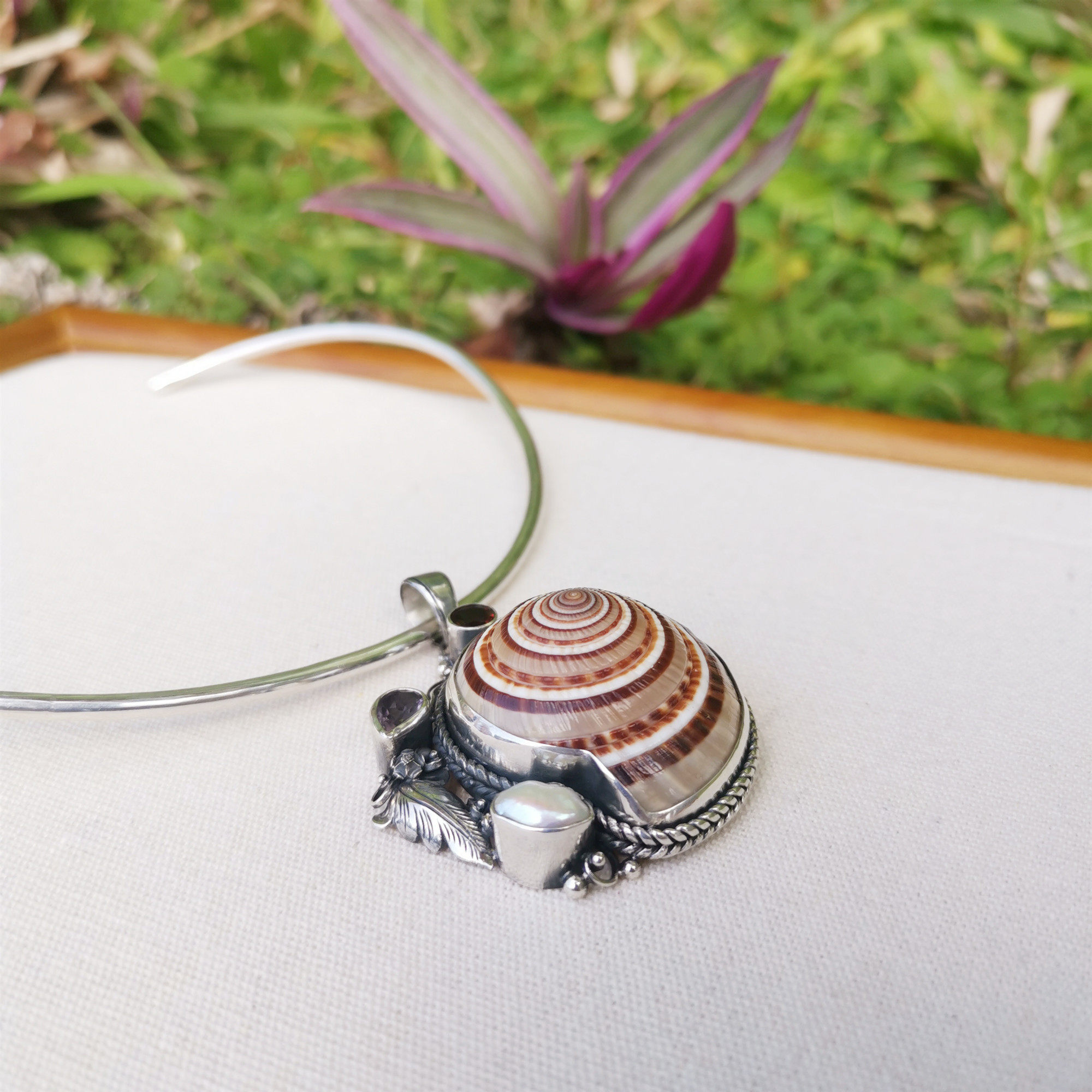 SF Bali Nepal handmade silver Exotic vintage silver original design style