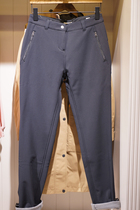 AIGLE AIGLE domestic female windproof WD casual trousers I4532 LULLANE