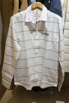 AIGLE AIGLE counter domestic mens casual shirt shirt I2702 JANS