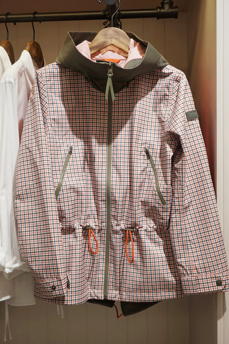 AIGLE AI Gao Domestic Counter Women MTD Casual Jacket I3504 RETROSTARRE NPR