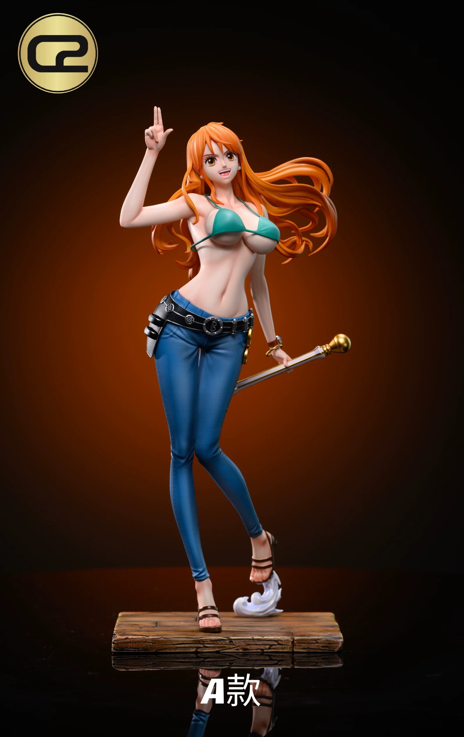 ONE PIECE ナミ（NAMI） 樹脂 1/5 彫刻 フィギュア ONE PIECE ナミ（NAMI） 樹脂 1/5 彫刻 フィギュア ONE PIECE ナミ