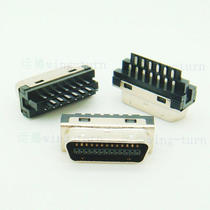 Yunteng MC26M-M SCSI26 core soldering wire cable connector HPCN26 male soldering wire forming body