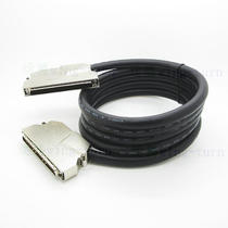 Yunteng FMD100M-M-75AL-2 SCSI100pin male to male zinc alloy shell 2990 black cable