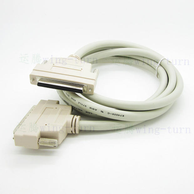 Totem FMD68M-F-MS-2 SCSI68pin male to female forming screw 2990 Beji color connecting thread