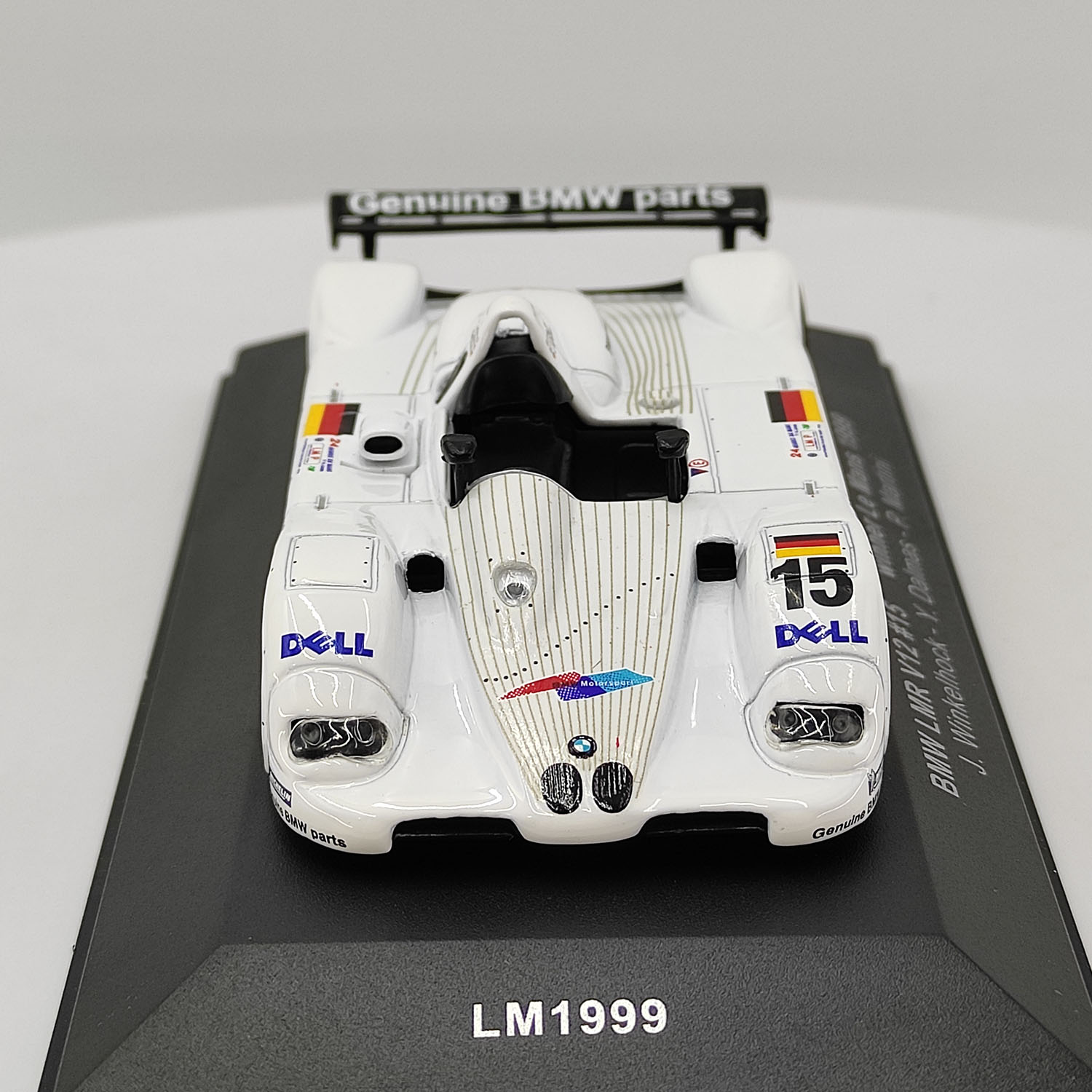 Diecast IXO 1/43 Scale BMW LMR V12#15 Dell Painted 1999 Le
