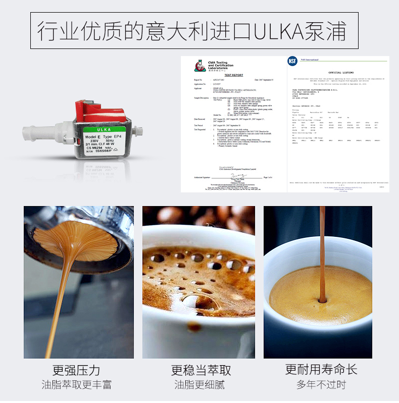 thuê máy pha cà phê Calent CLT-Q007 màn hình cảm ứng máy pha cà phê thông minh một nút lạ mắt tự động máy xay Ý nhỏ - Máy pha cà phê máy pha cà phê casadio undici a1