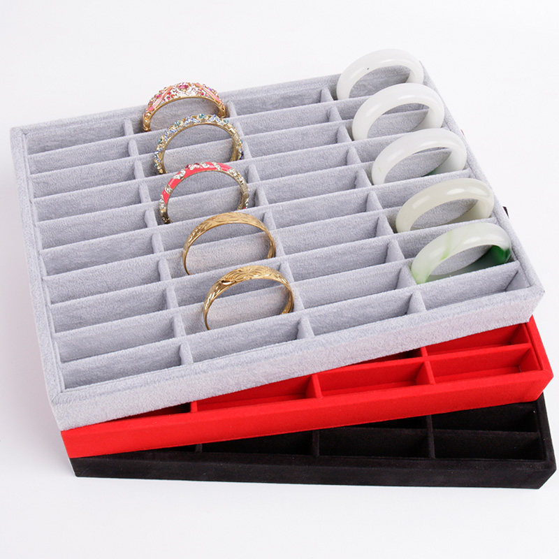 Jewelry bracelet display tray 40 jewelry jade packaging box bracelet display display props display stand