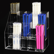 Acrylic 15 Gg Cosmetic Show Shelf Pen Holder Lipstick Frame of Red Frame Color Makeup brow Eyebrow Pen Holder 