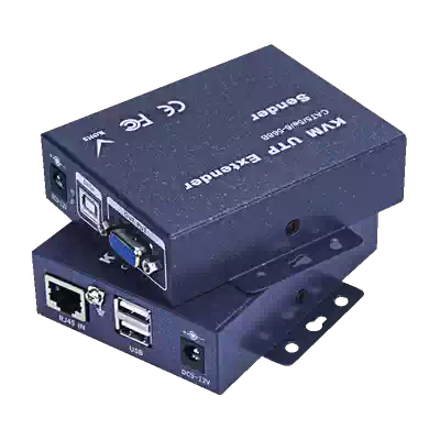 HD KVM network extender 100 m VGA to rj45 zoom USB keyboard mouse network route extension transmitter